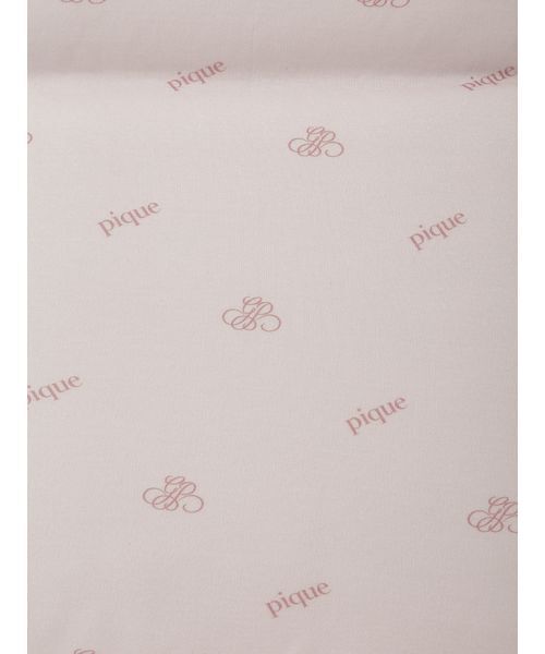 gelato pique Sleep（ジェラートピケスリープ）の「【ONLINE限定】【Sleep】モノグラム柄 ごろ寝クッション（クッション/クッションカバー・レディース・ピンク/アイボリー・F）」の13枚目の写真