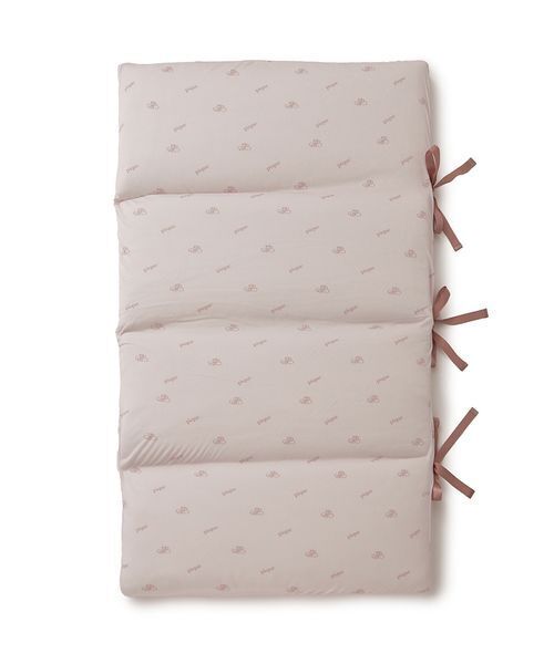 gelato pique Sleep（ジェラートピケスリープ）の「【ONLINE限定】【Sleep】モノグラム柄 ごろ寝クッション（クッション/クッションカバー・レディース・ピンク/アイボリー・F）」の15枚目の写真