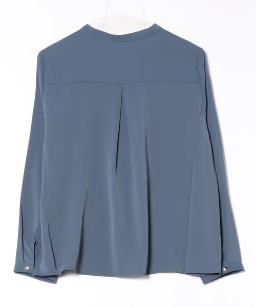 Honeys（ハニーズ）の「ボウタイブラウス（シャツ/ブラウス・レディース・ブラウン/ホワイト/ボルドー/グレイッシュブルー/ブラック系その他/グレイッシュベージュ・3L/L/LL/M/S）」の19枚目の写真