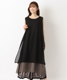 リゾート ダブルボイルワンピース
