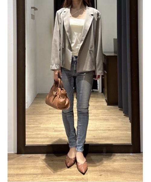 AZUL by moussy（アズールバイマウジー）の「【サイズ,身長別画像あり】AZUL DENIM スキニーデニム（デニムパンツ・レディース・ダークブルー/ライトブルー/ブラック・SMALL/MEDIUM/LARGE/X-LARGE/X-SMALL/XX-SMALL）」の11枚目の写真