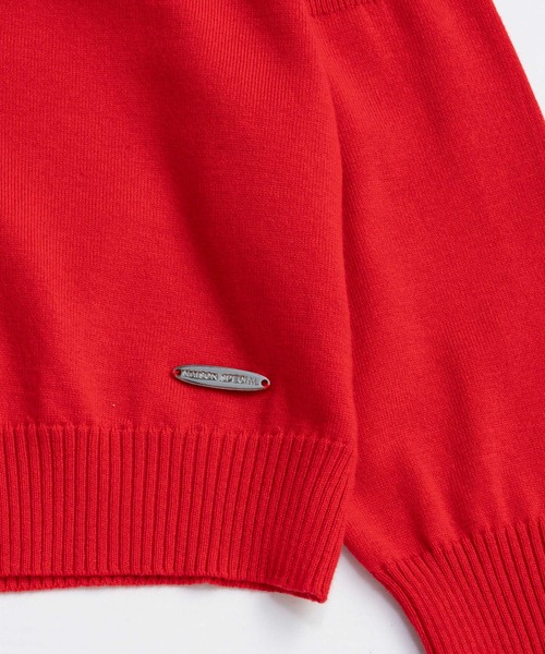 MAISON SPECIAL(メゾンスペシャル)の「Cashmere Blend Multiway Cardigan Bustier Set Knit Tops/カシミアブレンドマルチウェイカーディガンビスチェセット(カーディガン/ボレロ・レディース・レッド/ブラック/ブルー・FREE)」の5枚目の写真