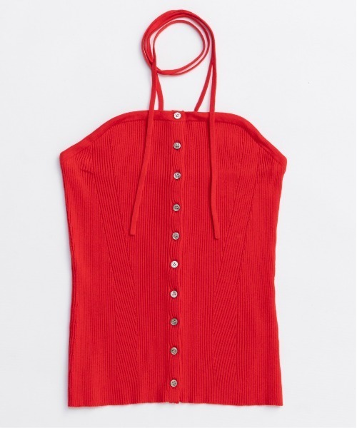 MAISON SPECIAL(メゾンスペシャル)の「Cashmere Blend Multiway Cardigan Bustier Set Knit Tops/カシミアブレンドマルチウェイカーディガンビスチェセット(カーディガン/ボレロ・レディース・レッド/ブラック/ブルー・FREE)」の11枚目の写真