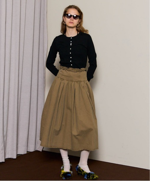 MAISON SPECIAL(メゾンスペシャル)の「Cashmere Blend Multiway Cardigan Bustier Set Knit Tops/カシミアブレンドマルチウェイカーディガンビスチェセット(カーディガン/ボレロ・レディース・レッド/ブラック/ブルー・FREE)」の20枚目の写真