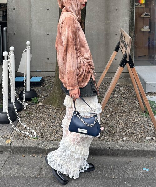 CIAOPANIC（チャオパニック）の「【追加販売】ティアードレースフレアレイヤードフリルパンツ（その他パンツ・レディース・ホワイト/ブラック/アイボリー・SMALL/MEDIUM）」の14枚目の写真