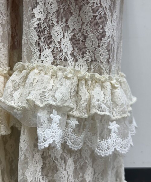 セール】【追加販売】ティアードレースフレアレイヤードフリルパンツ