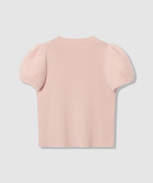 WEB限定【LOULOU WILLOUGHBY】フェザースリーブプルオーバー（ニット