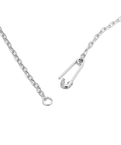 JAM HOME MADE(ジャムホームメイド)の「安全ピン ダイヤモンド チェーン ブレスレット XS メンズ レディース ユニセックス SILVER925(ブレスレット・メンズ・ブラック/シルバー/ゴールド・ONE SIZE)」の11枚目の写真