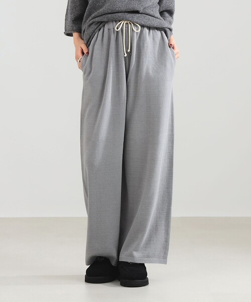 walenode（ウェルノード）の「【1/15再値下げ】【別注】WALENODE / ウールパイル パンツ（その他パンツ・レディース・グレー・ONE SIZE）」の6枚目の写真