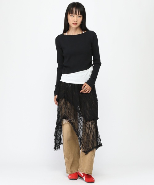 3.3 Field Trip （3.3フィールドトリップ）の「3.3 Field Trip／カラー加工デニム（デニムパンツ・レディース・キャメル・FREE）」の7枚目の写真