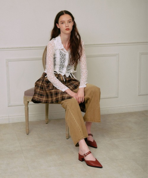 3.3 Field Trip （3.3フィールドトリップ）の「3.3 Field Trip／カラー加工デニム（デニムパンツ・レディース・キャメル・FREE）」の22枚目の写真