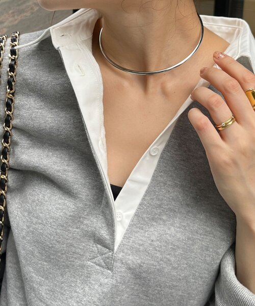 DouDou（ドゥドゥ）の「フックチョーカー（ネックレス・レディース・ゴールド/シルバー・FREE）」の15枚目の写真