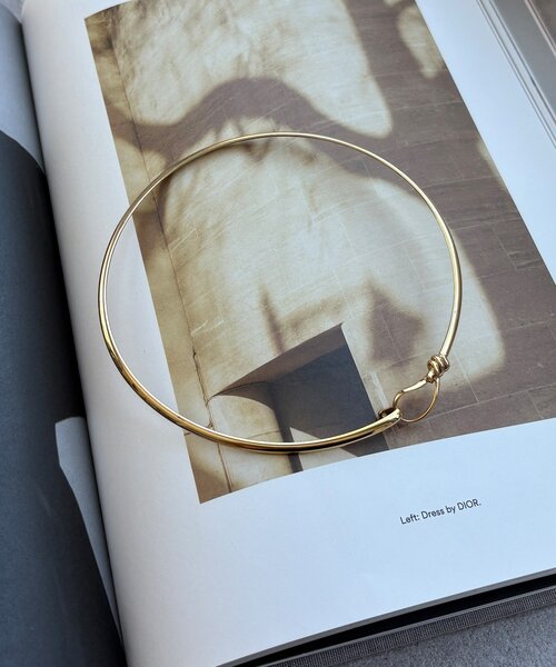 DouDou（ドゥドゥ）の「フックチョーカー（ネックレス・レディース・ゴールド/シルバー・FREE）」の3枚目の写真