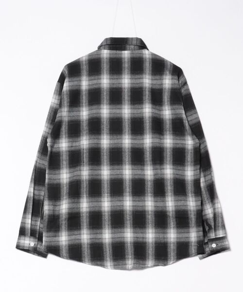 VIBGYOR（ヴィブジョー）の「オンブレチェックシャツ(NEZ)（シャツ/ブラウス・メンズ・ブラック/ブルー/レッド・FREE）」の4枚目の写真