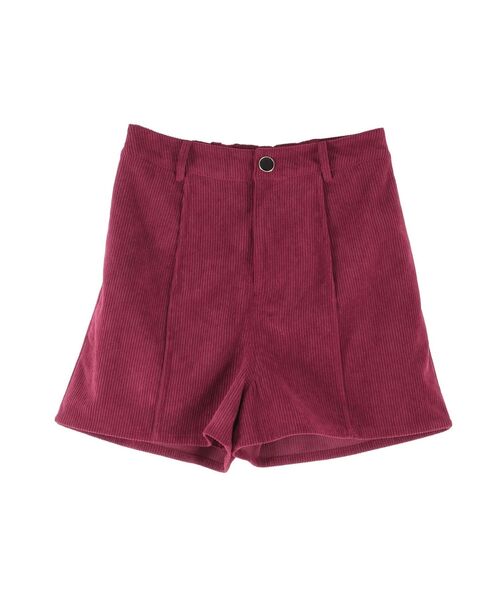 EATME（イートミー）の「コーデュロイショートパンツ（その他パンツ・レディース・アイボリー/ブラック/ワイン・SMALL/MEDIUM）」の3枚目の写真