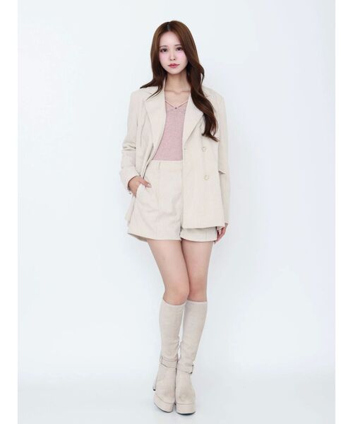 EATME（イートミー）の「コーデュロイショートパンツ（その他パンツ・レディース・アイボリー/ブラック/ワイン・SMALL/MEDIUM）」の12枚目の写真