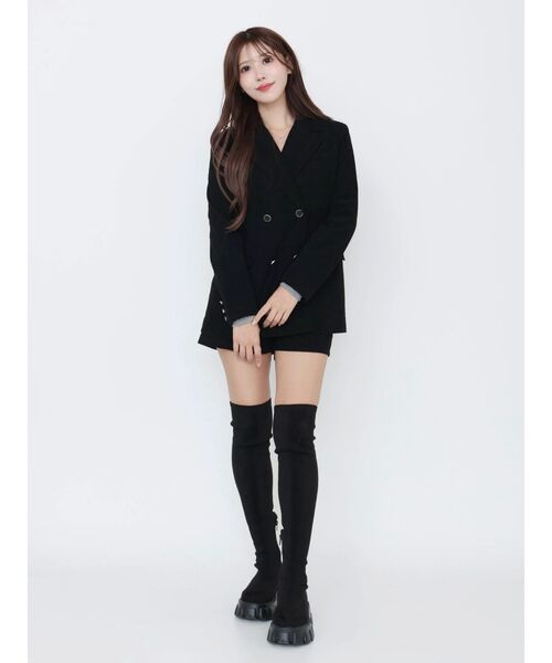 EATME（イートミー）の「コーデュロイショートパンツ（その他パンツ・レディース・アイボリー/ブラック/ワイン・SMALL/MEDIUM）」の15枚目の写真