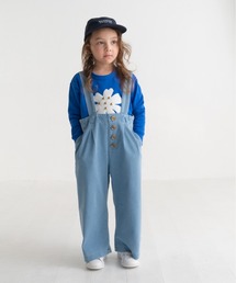 maarook | ブルーデニムニットサスペンダーパンツ(デニムパンツ)