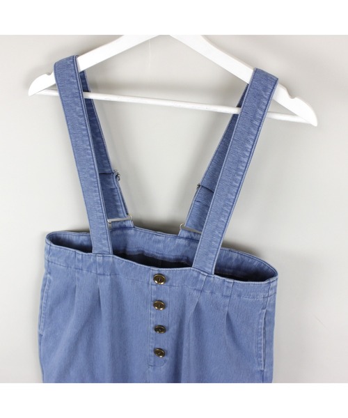 maarook（マルーク）の「ブルーデニムニットサスペンダーパンツ（デニムパンツ・キッズ・ブルー・130cm/120cm/110cm）」の14枚目の写真