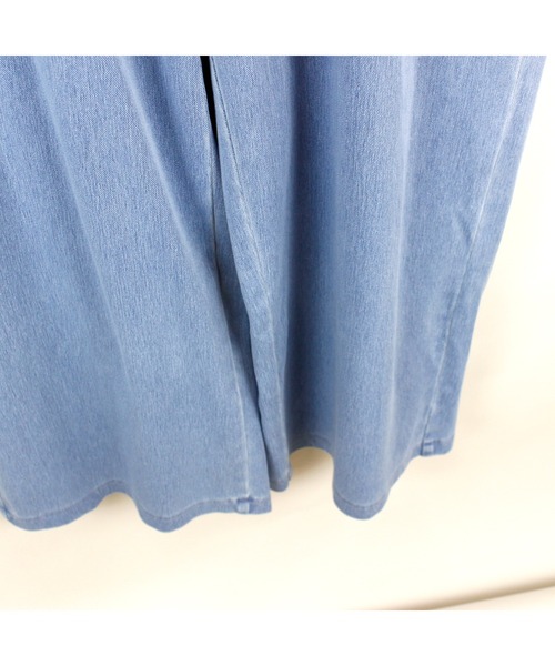 maarook（マルーク）の「ブルーデニムニットサスペンダーパンツ（デニムパンツ・キッズ・ブルー・130cm/120cm/110cm）」の16枚目の写真