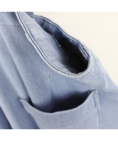 maarook（マルーク）の「ブルーデニムニットサスペンダーパンツ（デニムパンツ・キッズ・ブルー・130cm/120cm/110cm）」の21枚目の写真