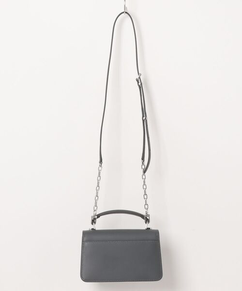 MICHAEL KORS(マイケルコース)の「DELANCEY トップハンドル チェーン クロスボディ スモール(ショルダーバッグ・レディース・グレー系・FREE)」の2枚目の写真