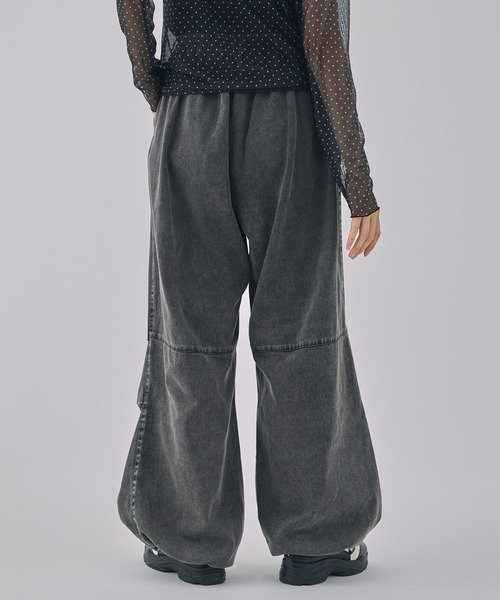 Unblend（アンブレンド）の「【Unblend】ヴィンテージライク ドロスト2タックバルーンパンツ（その他パンツ・レディース・ブラウン/ブラック/ピンク・FREE）」の7枚目の写真