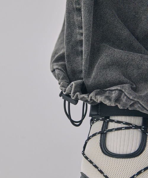 Unblend（アンブレンド）の「【Unblend】ヴィンテージライク ドロスト2タックバルーンパンツ（その他パンツ・レディース・ブラウン/ブラック/ピンク・FREE）」の18枚目の写真