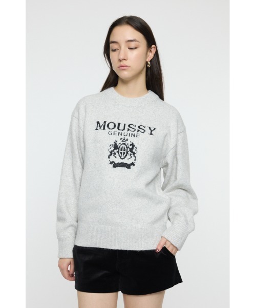 セール】【ZOZO・一部店舗限定】GLITTER MOUSSY KNIT TOP / グリッター