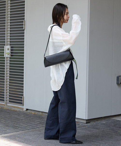 JOURNAL STANDARD(ジャーナルスタンダード)の「《追加2》【BURK / バーク】ベルトツキチノパンツ(チノパンツ・レディース・ネイビー/ベージュ・LARGE/MEDIUM)」の21枚目の写真