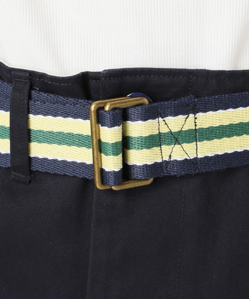 JOURNAL STANDARD(ジャーナルスタンダード)の「《追加2》【BURK / バーク】ベルトツキチノパンツ(チノパンツ・レディース・ネイビー/ベージュ・LARGE/MEDIUM)」の4枚目の写真