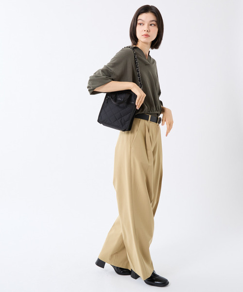 今季新作☆完売品 レスポ チェーントートミニ　オニキスチェーンキルト（タグ付き） 今季新作☆完売品 レスポ チェーントートミニ オニキスチェーン