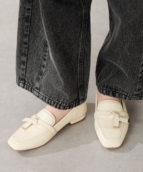 セール】2025秋冬新作リボンデザインローファー/52315（パンプス）｜WA