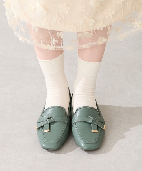 セール】2025秋冬新作リボンデザインローファー/52315（パンプス）｜WA