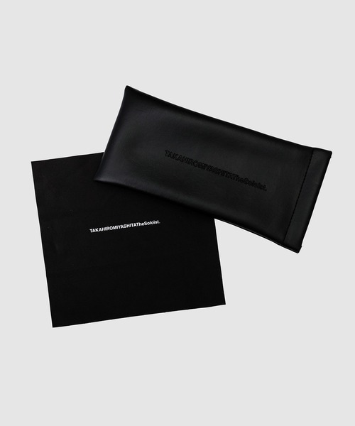 TAKAHIROMIYASHITATheSoloIst.（タカヒロミヤシタザソロイスト）の「john Ⅲ.（サングラス・メンズ・ブラック/クリア/イエロー・ONE SIZE）」の8枚目の写真