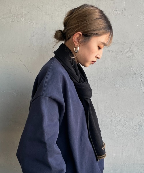 FRED PERRY/フレッドペリー] ツインティップ メリノウールスカーフ