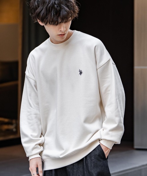 セール】U.S. POLO ASSN. ユーエスポロアッスン オーバーサイズ裏起毛
