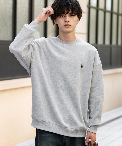 U.S. POLO ASSN. ユーエスポロアッスン オーバーサイズ裏起毛ワン