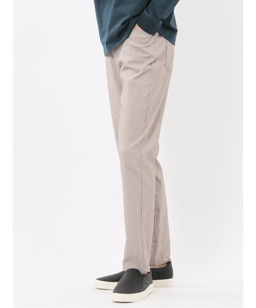 TAKA-Q（タカキュー）の「【 ストレッチ スリム】タカキュー 5ポケットパンツ ヘリンボン（チノパンツ・メンズ・ベージュ/ネイビー/グレー系その他2/ブラウン・3L/2S/S/MEDIUM/LARGE/X-LARGE）」の7枚目の写真