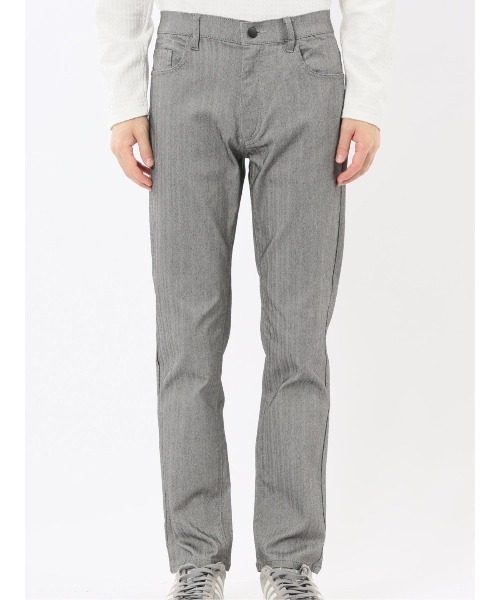 TAKA-Q（タカキュー）の「【 ストレッチ スリム】タカキュー 5ポケットパンツ ヘリンボン（チノパンツ・メンズ・ベージュ/ネイビー/グレー系その他2/ブラウン・3L/2S/S/MEDIUM/LARGE/X-LARGE）」の19枚目の写真