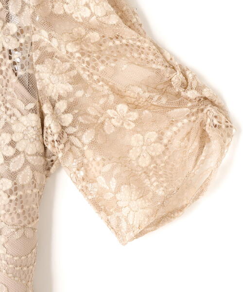 JILL by JILL STUART（ジルバイジルスチュアート）の「◇ラメコードレースバイカラードレス（ワンピース・レディース・ブラック/ピンク・SMALL/MEDIUM）」の13枚目の写真