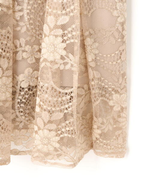 JILL by JILL STUART（ジルバイジルスチュアート）の「◇ラメコードレースバイカラードレス（ワンピース・レディース・ブラック/ピンク・SMALL/MEDIUM）」の14枚目の写真