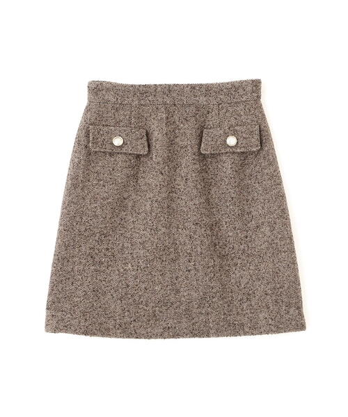 PROPORTION BODY DRESSING（プロポーションボディドレッシング）の「ツイードミニスカート / 1215220009（スカート・レディース・ブラック/ブラウン・MEDIUM/SMALL）」の18枚目の写真