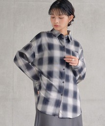 【3色展開】チェックシャツ