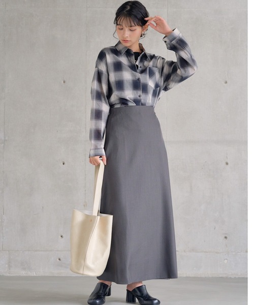 attiree（アティレー）の「【３色展開】チェックシャツ（シャツ/ブラウス・レディース・ブラウン/イエロー/ブラック・FREE）」の8枚目の写真