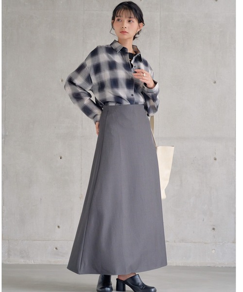 attiree（アティレー）の「【３色展開】チェックシャツ（シャツ/ブラウス・レディース・ブラウン/イエロー/ブラック・FREE）」の9枚目の写真