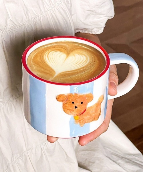 Made in I(メイドインアイ)のRetro dog coffee cup(グラス/マグカップ/タンブラー)