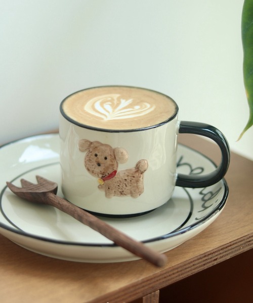 Made in I（メイドインアイ）の「Retro dog coffee cup（グラス