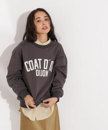 N.（N. Natural Beauty Basic） | レタリングオーバースウェット(スウェット)