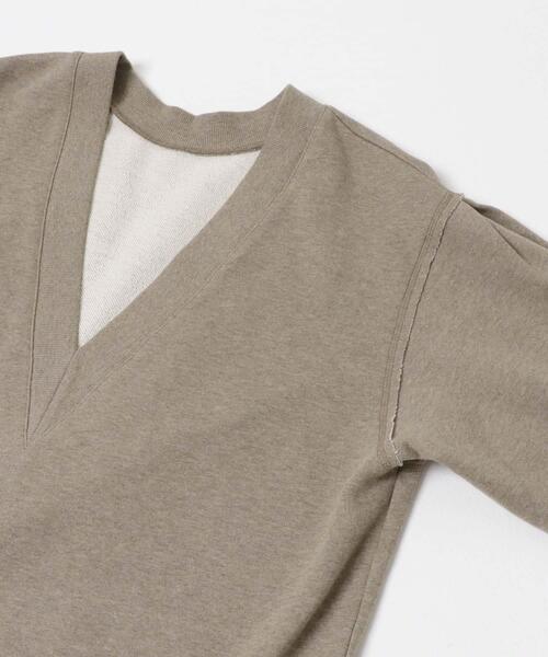 KBF（ケイビーエフ）の「2WAYルーズスウェット（Tシャツ/カットソー・レディース・ベージュ/ベージュ系その他/チャコールグレー・ONE）」の14枚目の写真